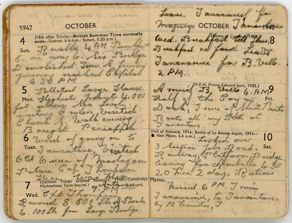 Arthur_Kinnaird_Diary_1942-10-04_001